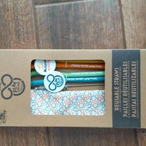 Disney Parks Silicone reusable straws